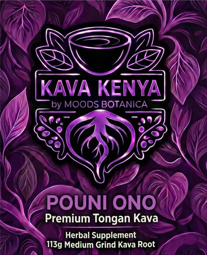 Pouni Ono Medium Grind Kava, Kenya