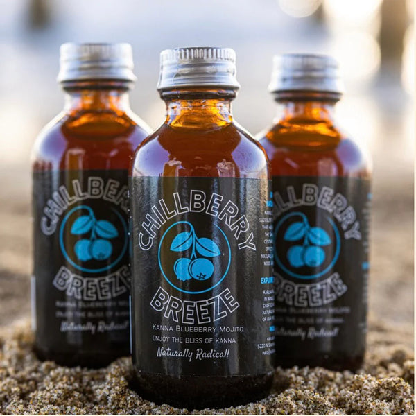 Blueberry Mojito Kanna Shot | Euphoric Mocktail Kenya