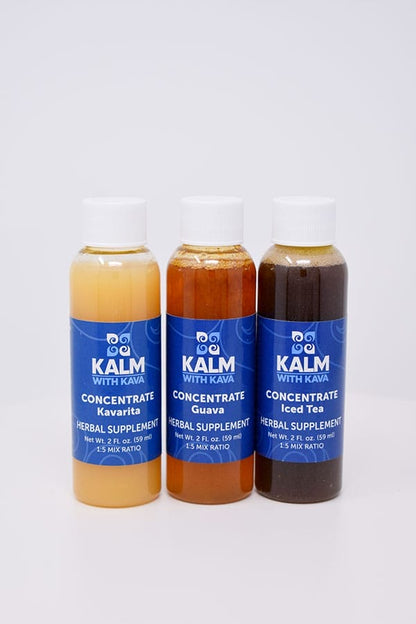 Flavored Kava Concentrate, 295 ml, Guava/Kavarita/Iced Tea